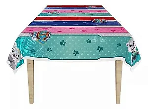 Forração Plástica Patrulha Canina 180cmx120cm C/1 Unidade (119346.5)