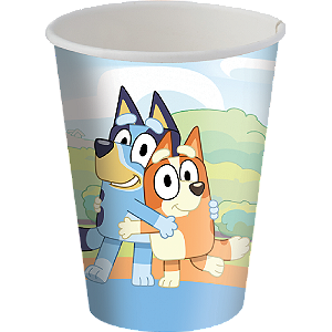 Copo Papel Bluey 200ml C/08 Unidades (111342)