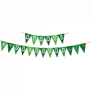 Faixa Decorativa Triangular Palmeiras C/01 Unidade (300177)