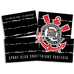 Painel 4 Laminas Corinthians (110849 )