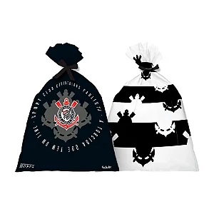 Sacola Plástica Corinthians C/08 Unidades (110855)