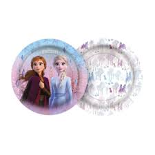 Prato Papel Frozen C/08 Unidades (1195239)