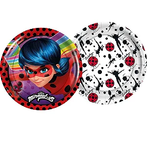 Prato Redondo Ladybug C/12 Unidades (117834.2)