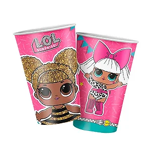 Copo Papel Lol Surprise 180ml C/08 Unidades (119453.7)