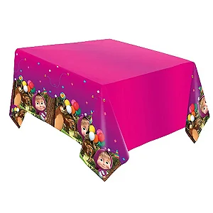 Toalha Papel Masha e o Urso 120cmx220cm (177216.6)