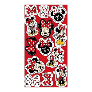 Adesivo Decorativo Minnie Red C/13 Unidades (119483.6)