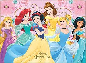 Painel TNT Princesas 103cmx104cm  (303335)