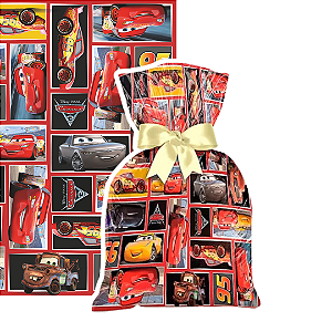 Saco Pra Lembrancinha/Presente 20x29 Carros C/40 Unidades (99000670)