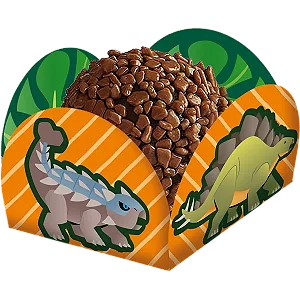 Porta Forminha Jurassic Play C/40 Unidades (1112688)