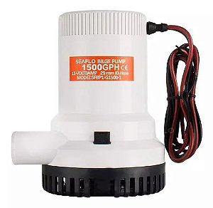 Bomba De Porão 1500gph 12v/8a - Seaflo