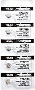 Bateria 377 Energize - 1,5 Volt Cartela Com 5 Unidades