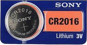Bateria Sony CR 2016 Importada 3 Volts - Lithium