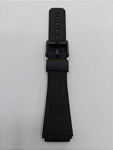 Pulseira CASIO Data Bank DB30 - 257 DK7 Borracha Preta
