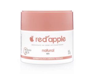 Desodorante em Creme Red Apple Natural 55g
