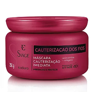 EUDORA SIÁGE CAUTERIZAÇÃO DOS FIOS MÁSCARA CAUTERIZAÇÃO IMEDIATA 250G