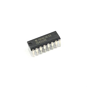 Circuito Integrado CD4512  DIP-16