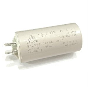 Capacitor 10UF 380/400V POLIPROPILENO FASTON B32322