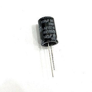 Capacitor 100UF 200V RAD 16X30 105° B43851 EPCOS