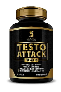 Testo Attack Black (90caps) - GoldSnake Supplements