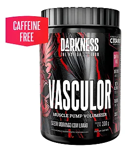 Vasculor Pré treino CAFFEINE FREE - 300g - Darkness