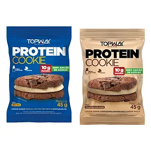 Cookie Protein - 45g - unidade - Topway