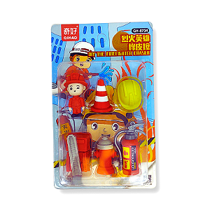 Borracha Bombeiro - Kit com 6 unidades