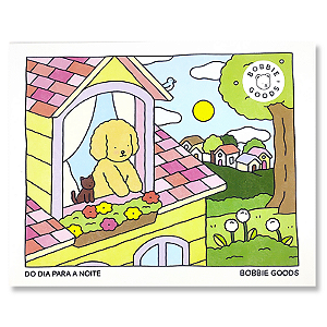 Livro de Colorir Bobbie Goods - Do Dia para a Noite