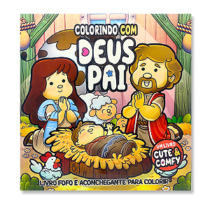 Livro de Colorir Colorindo com Deus Pai - Cute & Comfy