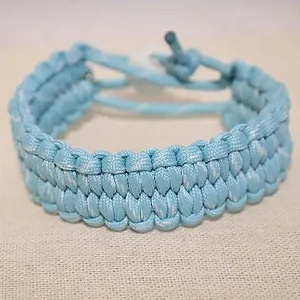 Bracelete RAJADO AZUL E BRANCO