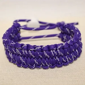 Bracelete ROXO RAJADO ESCURO