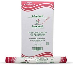 PAPEL LENCOL BEM MED 70CM x 50M CX C/10