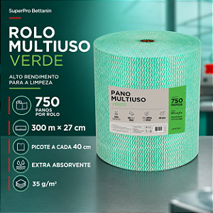 ROLO TNT VERDE 300MX0,27M 35G SP35300VD PROCLEAN