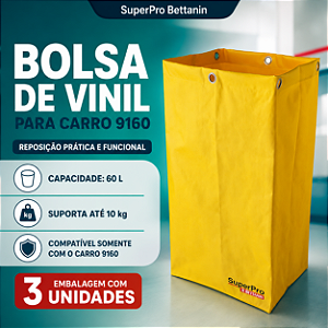 BOLSA VINIL P/CARRO 9160 9160SC SUPERPRO