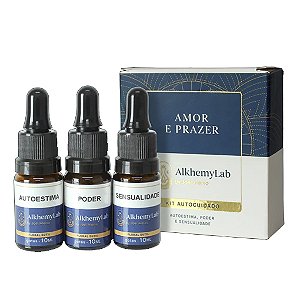 Kit Floral Rescue Amor e Prazer - Alkhemylab