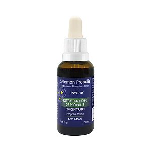 Extrato de Própolis Aquoso PWE-10 s/ álcool 30ml