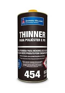 Diluente thinner pu 454 poliéster- Sherwin Williams