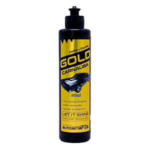 Cera de carnauba líquida gold 300ml - Autoamerica