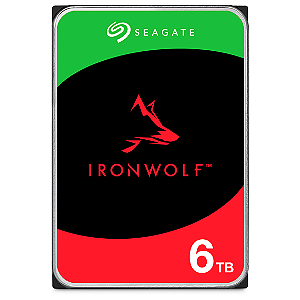 IronWolf HD 6TB Seagate ST6000VN001 SATA 6Gb/s 5400RPM 256MB de cache