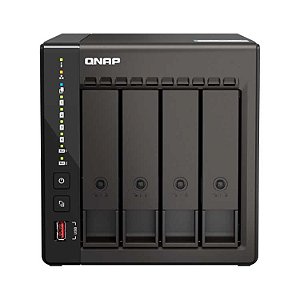 TS-453E Qnap - NAS 4 baias com alto desempenho 4-Core