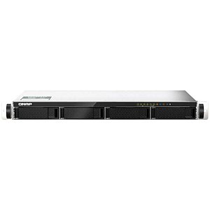 TS-435XeU Qnap - NAS compacto rackmount com 4 baias e 2 portas 10GbE SFP+