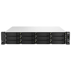 TS-h1887XU-RP Qnap - Storage híbrido 18 baias para 12 HDDs e 6 SSDs