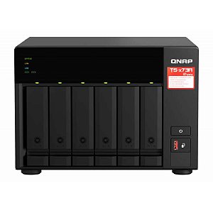 TS-673A Qnap - Storage NAS 6 baias hot swappable Quad Core