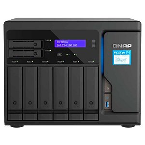 TS-855X Qnap - Storage NAS híbrido com 8 baias