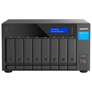 TVS-h874 Qnap - Storage NAS Desktop 8 baias hot swappable SATA