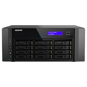 TS-h1277AFX Qnap - All Flash Storage desktop 12 Baias hot swappable