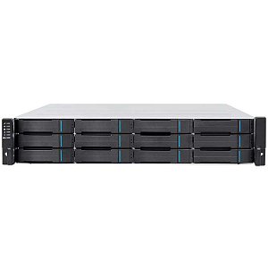 EonStor GS 3012R Gen3 Infortrend - Storage SAN/NAS 12 baias rack 2U