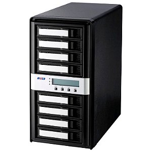 ARC-8050T5U-8E Areca - Storage DAS Thunderbolt 5 com 8 baias SAS/SATA