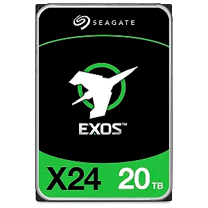 HD 20TB Exos X24 Seagate ST20000NM002H SATA 6Gb/s Padrão 7.200RPM