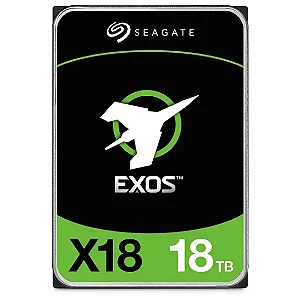 ST18000NM000J Seagate - HD 18TB Exos X18 SATA 6Gb/s Padrão 7.200RPM
