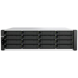 Qnap ES1686dc R2 Enterprise - ZFS NAS com 16 baias e controladora dupla